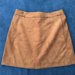 J. Crew Tan Mini Skirt
